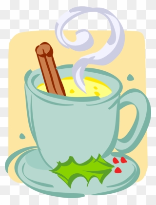 Vector Illustration Of Festive Season Christmas Hot - Hot Buttered Rum Clipart - Png Download