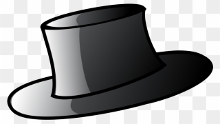 Top Hat Svg Clip Arts - Clip Art Top Hat Cartoon - Png Download