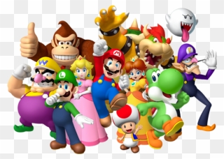 Nintendo Characters Png Photos - Super Mario Characters Clipart