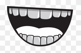Royalty-free Mouth Cartoon - Smiling Mouth Cartoon Png Clipart