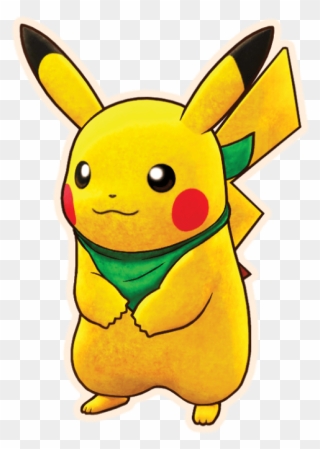 Pikachu - Pikachu Pokemon Mystery Dungeon Clipart