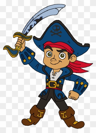 Captain Hook Smee Youtube Neverland Disney Junior - Jake And The Neverland Pirates Clipart