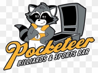 Pocketeer Billiards And Bar - Cartoon Clipart