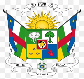 Central African Republic Emblem Clipart