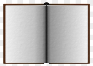 Opened Book - Book Opening Blank Clipart