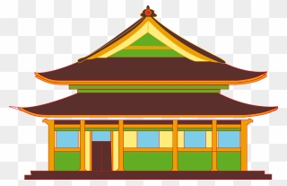 Pagoda Clipart - Chinese Home Clipart - Png Download