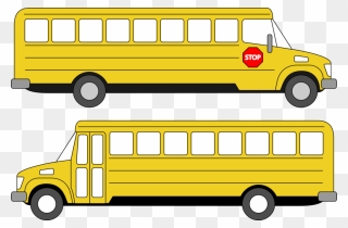 School Bus Stop Clipart Svg Free 46 School Buses Clipart - Clip Art School Bus - Png Download