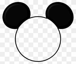 Transparent Mickey Shaped Food Clipart - Mickey Mouse Ears Transparent - Png Download