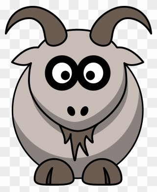 Farm Animal Rural Transparent - Cartoon Goat Clipart - Png Download