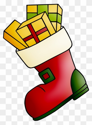 Christmas Boot Clipart - Png Download