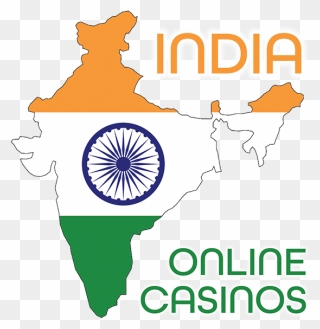 Indian Online Casinos - India Flag Round Clipart
