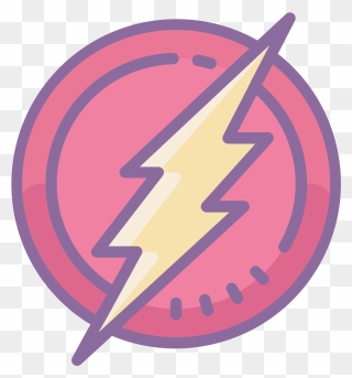 The Flash Clipart Flash Symbol - Clip Art - Png Download