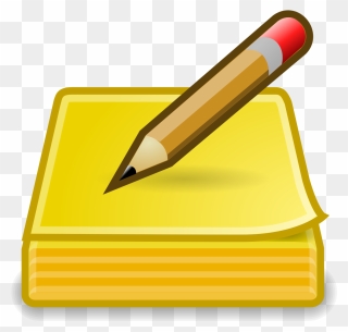Sticky Note With Writing Clipart - Png Download