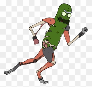 Pickles Clipart Ketchup, Pickles Ketchup Transparent - Rick And Morty Cucumber - Png Download