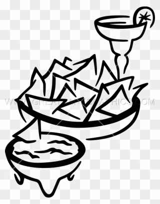 Snack Drawing Chip Salsa For Free Download Clipart