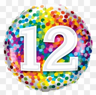 11th Birthday Balloons Clipart