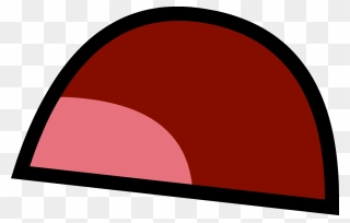 Mad Mouth Png - Bfdi Angry Mouth Open Clipart