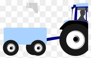 Transparent Background Farm Tractor Clipart - Png Download