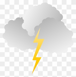 Thunder Clipart Dark Cloud Cloud Images Clipart Clipart - Taj Mahal - Png Download