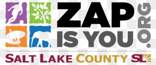 Salt Lake County Zap Logo Clipart