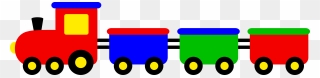 Clipart Rail - Train Drawing For Kids - Png Download