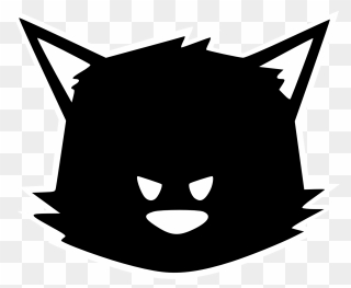 Black Cat Ps4 Icon Clipart
