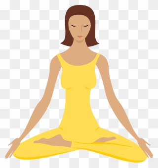 Meditate Clipart - Png Download