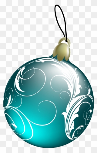 Hanging Christmas Ornaments Clipart Clip Free Download - Transparent Background Christmas Ornament Clipart - Png Download