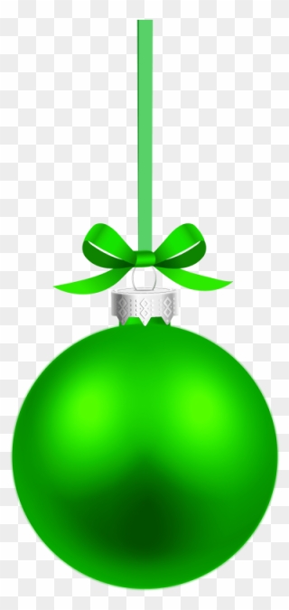 Green Christmas Ball Png Clipart