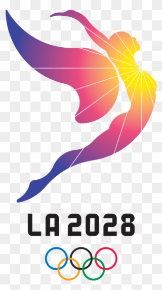 La Olympics 2028 Logo Clipart