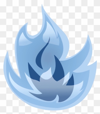 Blue Torch Flame Png - Blue Flame Clipart Transparent Background