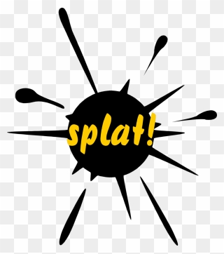 Transparent Splash Clipart - Paint Splat - Png Download