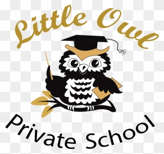 Little Owl Private School - Illustration Clipart