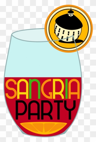Cocktail Clipart Sangria Glass - Round Barn - Png Download