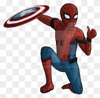 Civil War Spiderman - Spider-man Clipart
