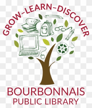 Bourbonnais Public Library Logo Clipart