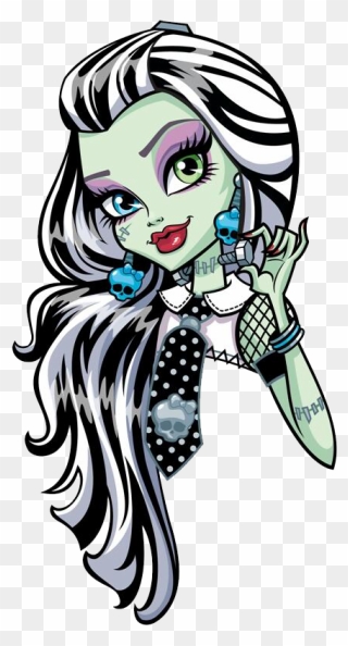 Monster High Frankie Stein Art Clipart