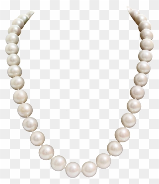Pink Pearl Necklace Png Clip Transparent Stock - Cartoon Pearl Necklace Png