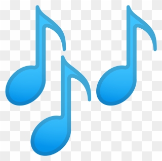 Musical Note Emoji Musical Theatre Eighth Note - Music Emoji Transparent Background Clipart