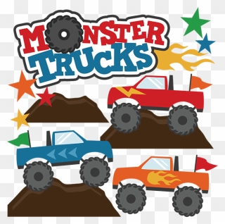 Car Pickup Truck Ford Excursion Monster Truck Clip - Monster Truck Clipart - Png Download