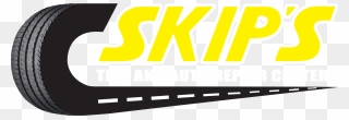 Skip"s Tire Logo Clipart