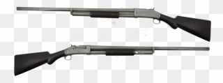 Banner Free Download Shotgun Clip Revolving Cylinder - Firearm - Png Download