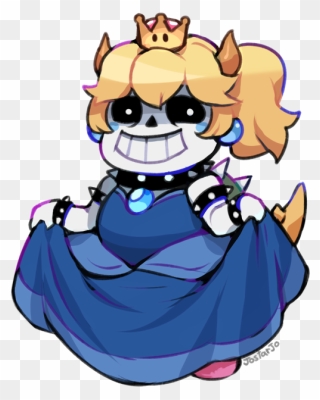 Bowsette Sans Clipart