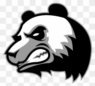 Panda - Transparent Panda Logo Png Clipart