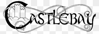 Castlebay - Line Art Clipart