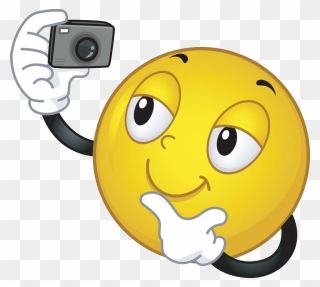 Smiley Selfie Clipart