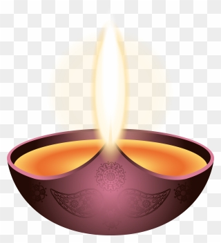 Lantern Clipart Dewali - Happy Diwali Color Png Transparent Png