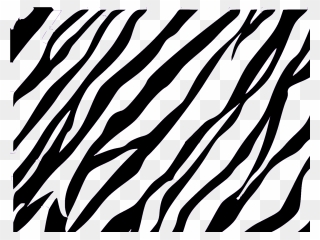 Black And White Zebra Stripes Clipart