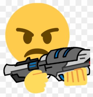 Csangry Discord Emoji - Ranged Weapon Clipart