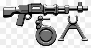 Weapon Clip Machine Gun - Lego Scharfschützengewehr - Png Download